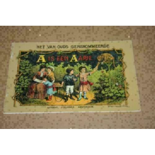 A is een Aapje - Herdruk v/h origineel uit 1875 !!