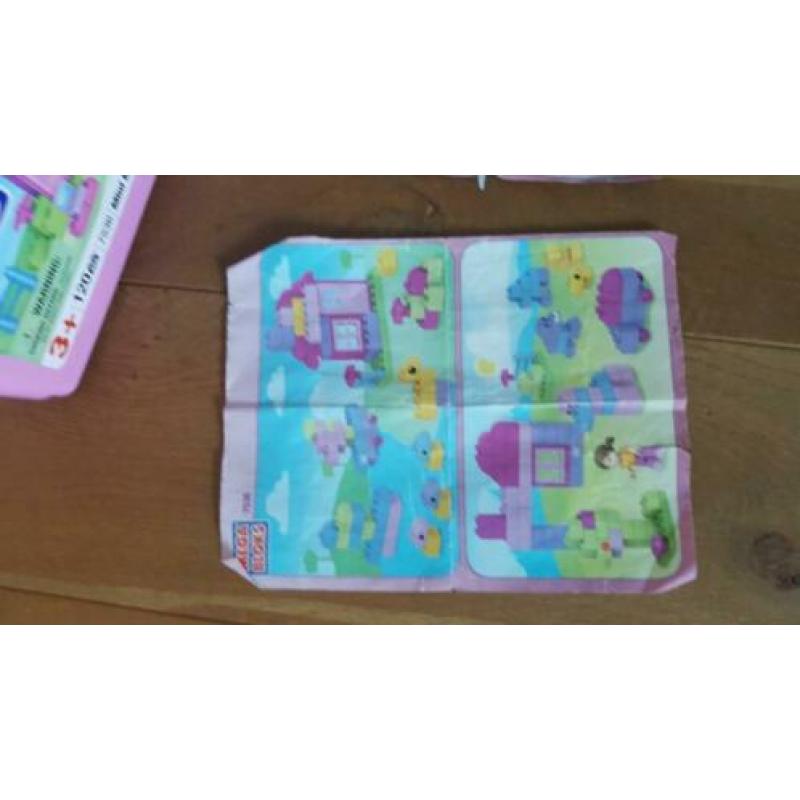 Mega bloks Ton roze 120 stuks mini bloks 7536