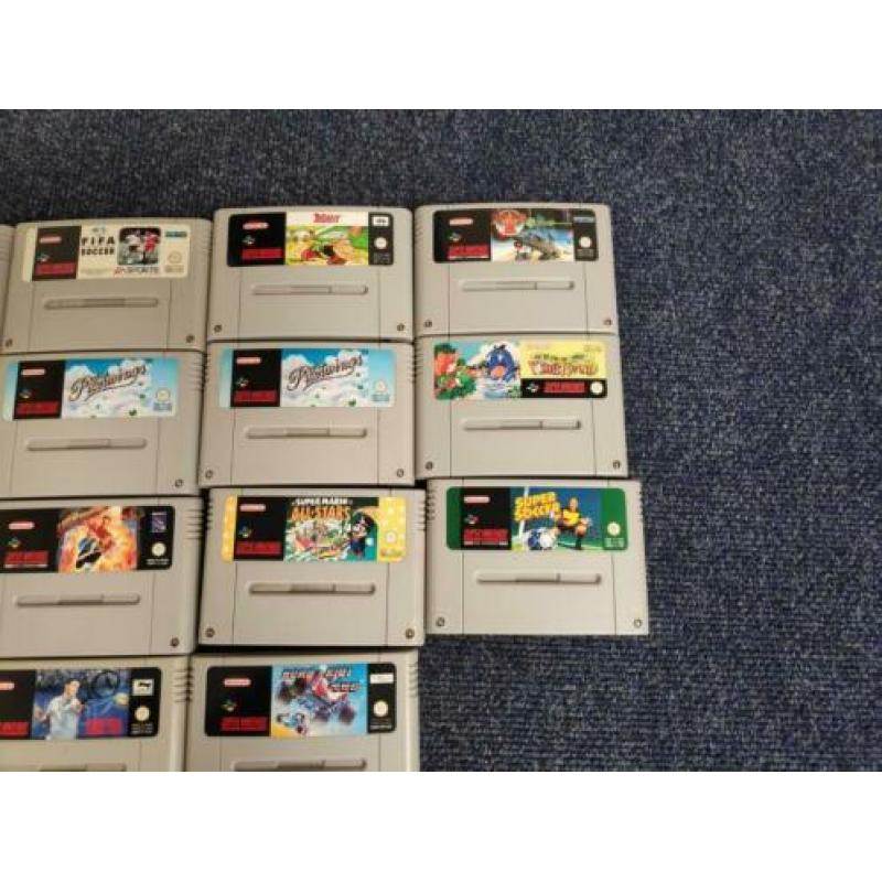 18 SNES games
