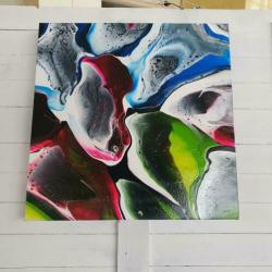Schilderij (set van 5 doeken)