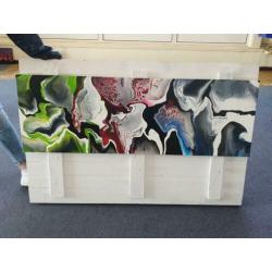 Schilderij (set van 5 doeken)