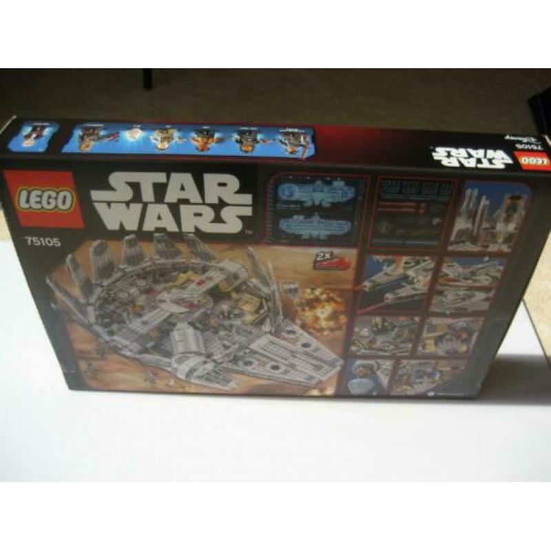 Lego Star Wars 75105 -68 Millennium Falcon nieuw in doos