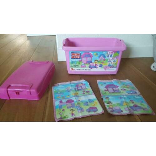 Mega bloks Ton roze 120 stuks mini bloks 7536
