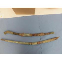 Zwaarden / katana zuid oost azie 17e - 19e eeuw bodemvondste