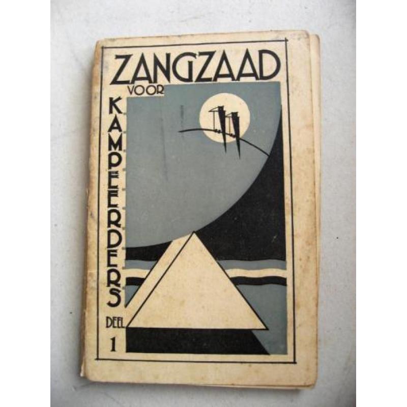 Zangzaad voor kampeerders, deel 1, liedbundel jaren 30