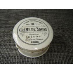 antiek potje creme de savon maison fondee en 1893