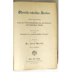 Chemisch - technisches Lexikon. Bersch, Josef
