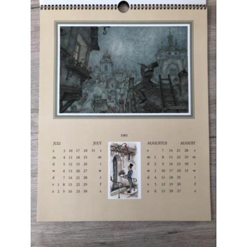 Anton Pieck kalender 1983