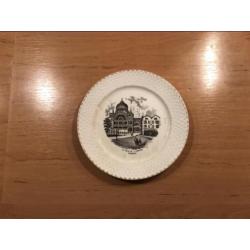 Societé Ceramique Maastricht Napoleon bord Antiek