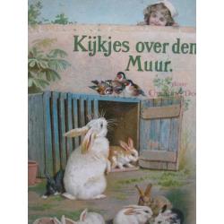 Antiek kinderboek - kijkjes over de muur / Christine Doorman