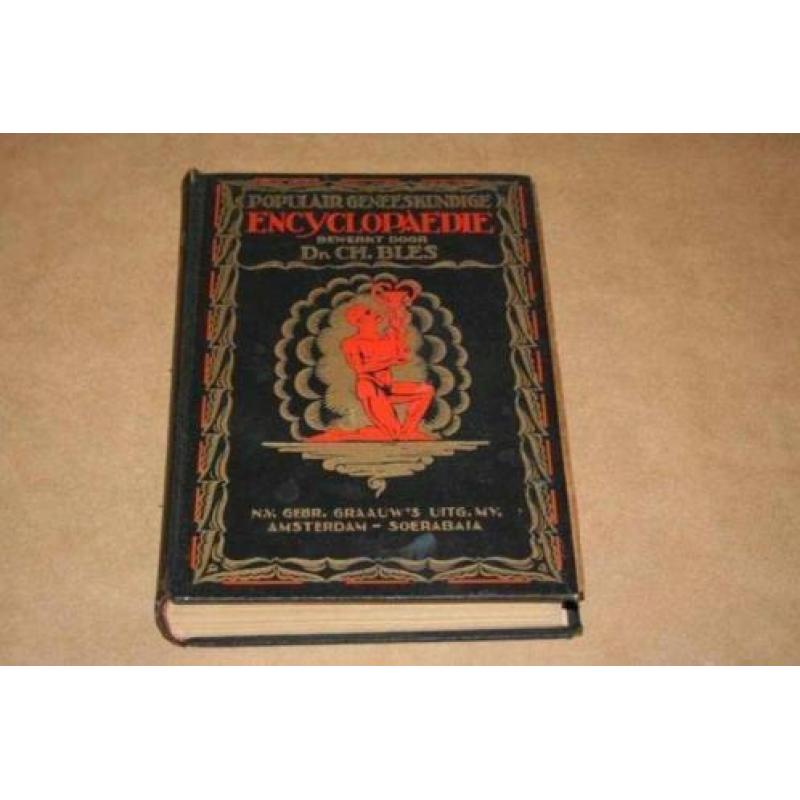 Populair Geneeskundige Encyclopaedie - Bles - 1e druk 1929 !
