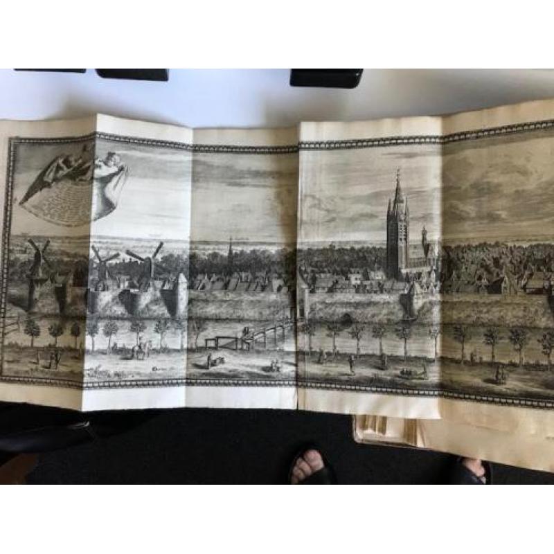 1729, Delft door Reinier Boitet compleet met alle kaarten
