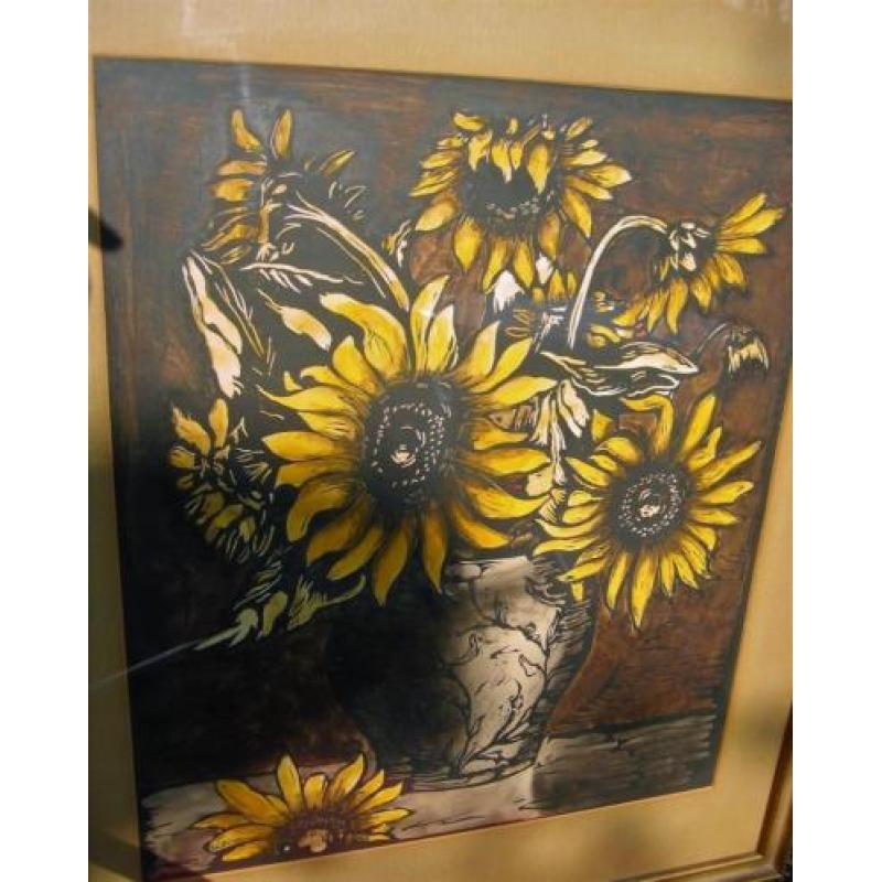 zonnebloemen