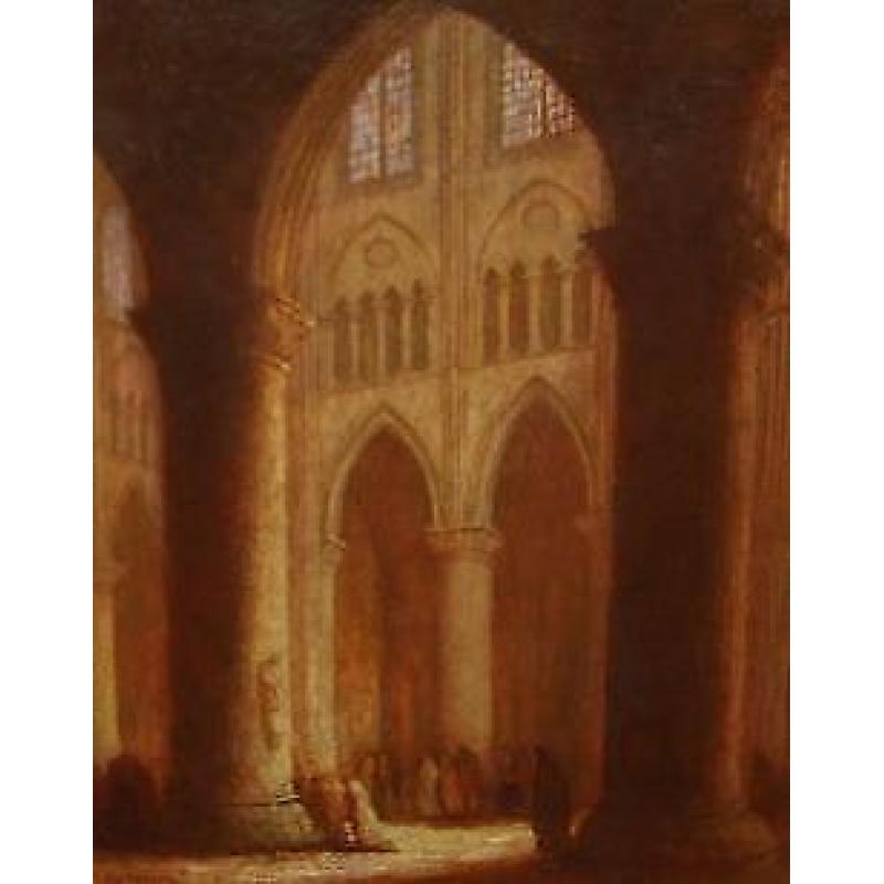 Jan Cossaar 1874-1966 Int./Pers. Kathedraal van Chartres
