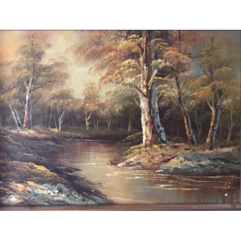 Antiek schilderij