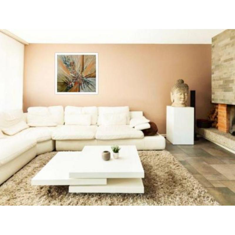Prachtig handgeschilderd acryl schilderij / TIJDLOOS