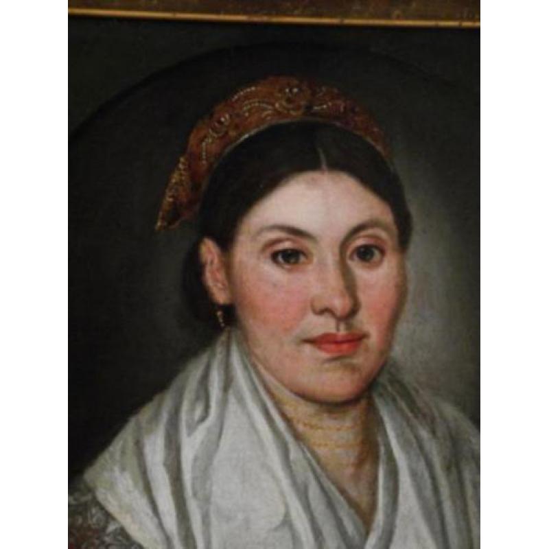 ====oosteuropees portret van een vrouw====19e eeuw====