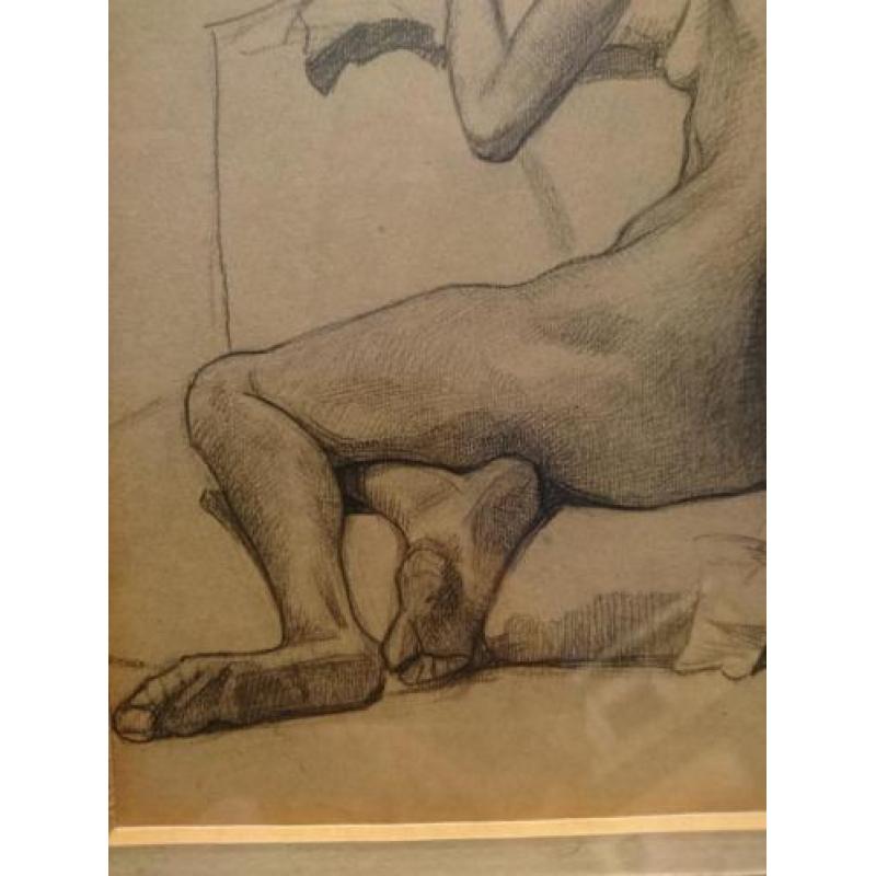 Chiem van Houweninge (1898-1996) Trieste naakte vrouw, ~1930