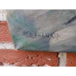 oud schilderij gesigneerd stephan.kip