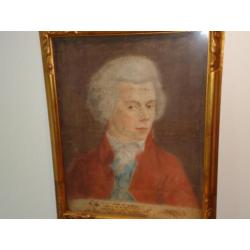 1789 portret VAN STEVENS fecit 28 jaeren schip geslinghert..
