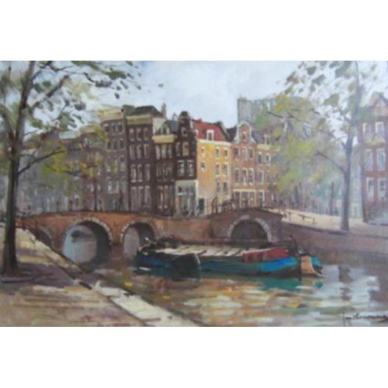 AMSTERDAM=70 x 100==Jan Korthals 1916-1972==KEIZERSGRACHT=