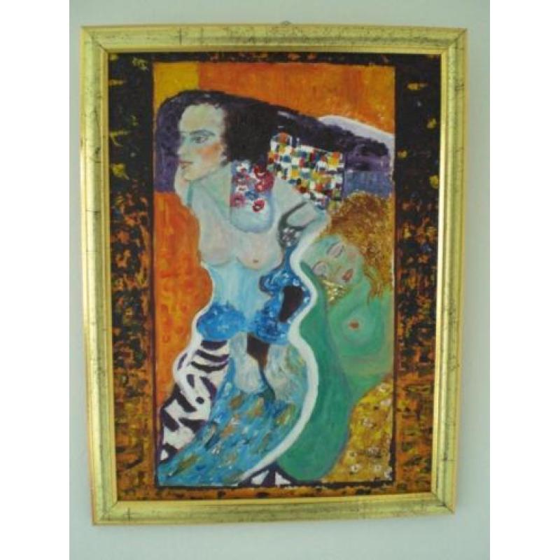 Judith II en Danaë, vrij naar Klimt