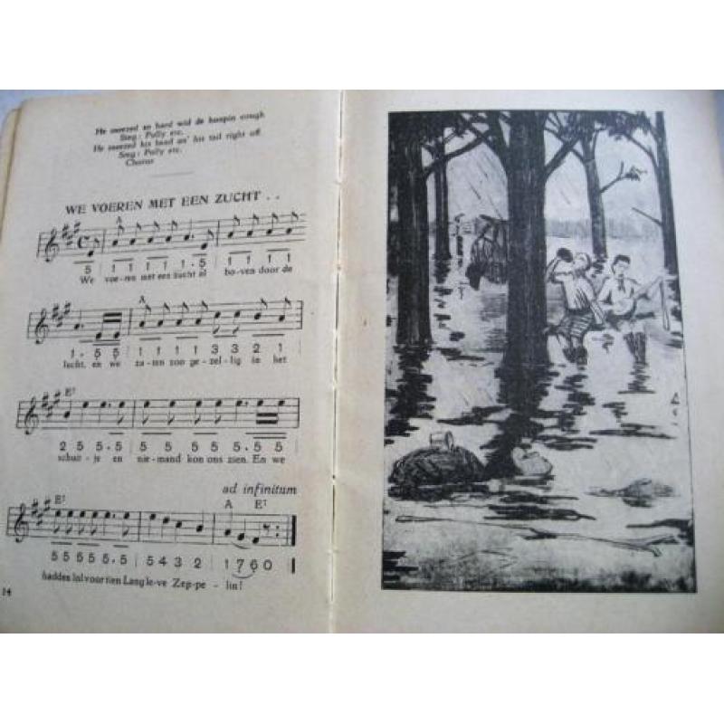 Zangzaad voor kampeerders, deel 1, liedbundel jaren 30