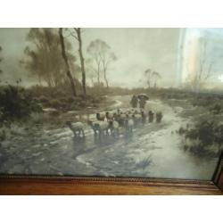 Heide schapen herders ect. +/- 1900