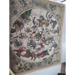 Harmonia  atlas met 7 verschillende sterrenkaarten en sterre