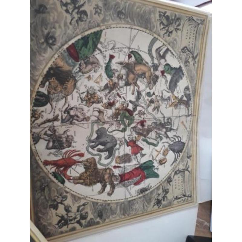 Harmonia  atlas met 7 verschillende sterrenkaarten en sterre