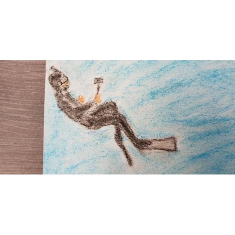 Tekening Bultrug en duiker.