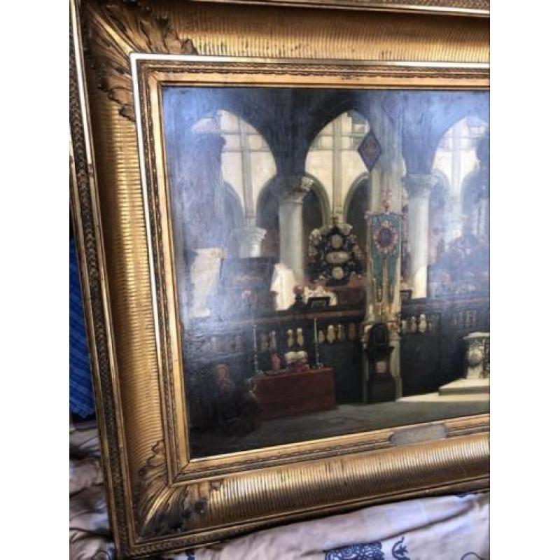 Kerk schilderij