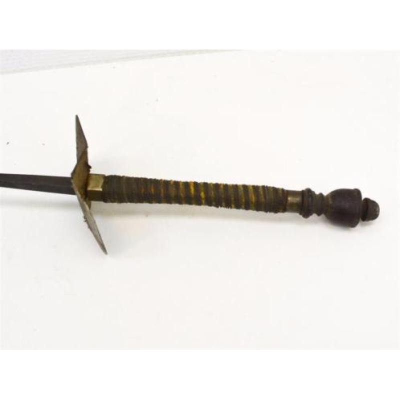Antiek scherm zwaard schermzwaard dolk 79435