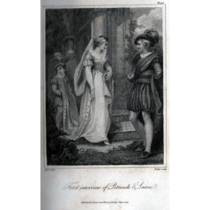 Dobson, [Susanna] - The Life of Petrarch (1797)