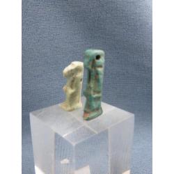 Egyptische amuletten ca. 2600/3000 jaar oud - bodemvondsten