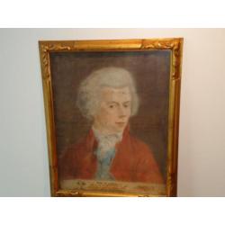 1789 portret VAN STEVENS fecit 28 jaeren schip geslinghert..