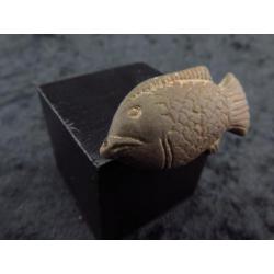 Egyptian stone Nile perch amulet