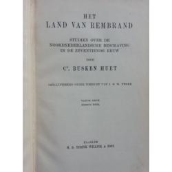 Conrad Busken Huet - Het land van Rembrandt - Studien over d