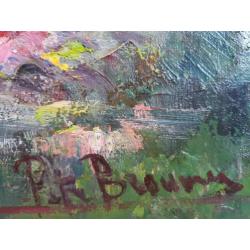 Peter Brouwer (1935-2010) - Bloemstilleven