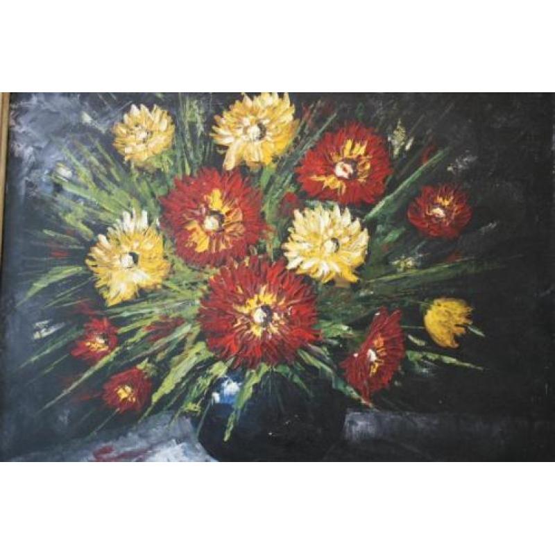 Stilleven olieverf op doek