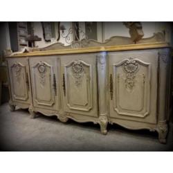 Schitterend Antiek gerestyled Dressoir (Vol Eikenhout)