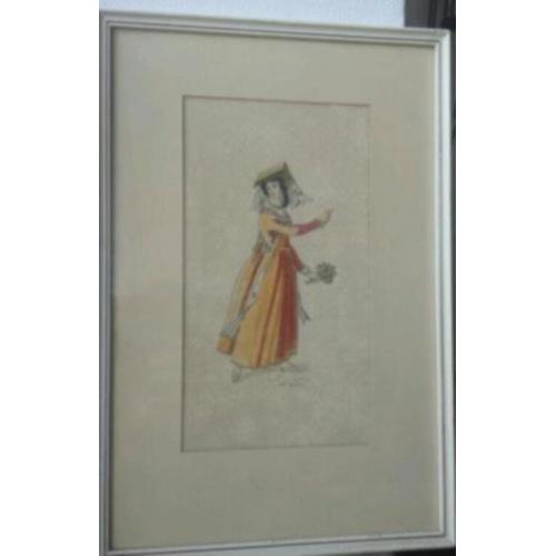 Originele tekening gesigneerd J. van Raalte