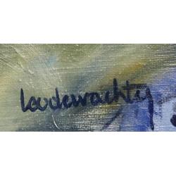 Leo De Wachter, de visverkoopster