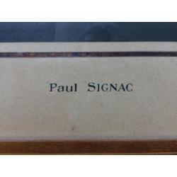 Historische / antieke foto Paul Signac ca 1920 in lijst