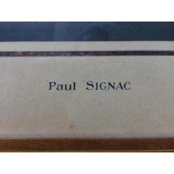 Historische / antieke foto Paul Signac ca 1920 in lijst