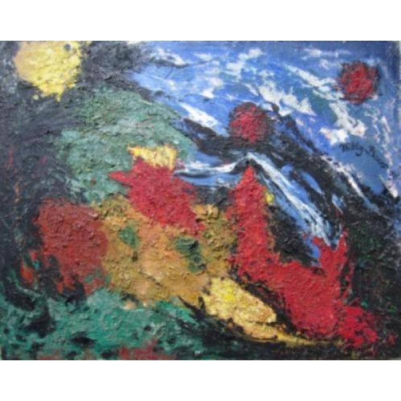 ====== WILLY BOERS 1905-1978 = abstract uit 1956 ======