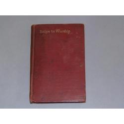 boek Helps to Worships / hulp bij gebed uit 1903