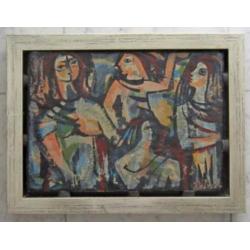 =abstract kubistische figuren===Harry van de Boel 1928-2015=