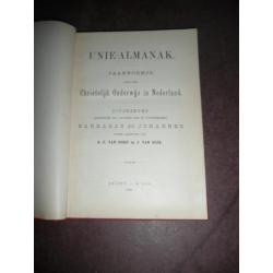 2 x Unie-Almanak (1900 & 1903) Dorp, S.P. van & J. van Dijk