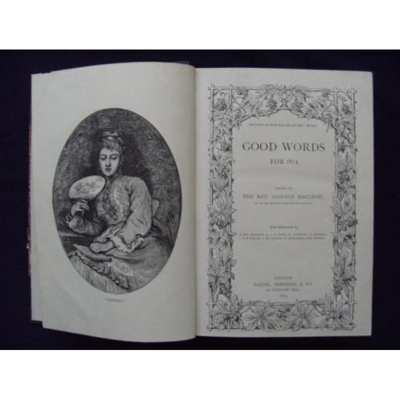 GOOD WORDS for 1874 - Donald Macleod - Original